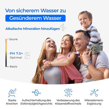 Система зворотного осмосу Waterdrop X12 Alkaline Mineral pH, сертифікована NSF/ANSI 58&372, швидкий потік 1200 GPD, 11-ступенева фільтрація без резервуару, 31 чистий для зливу, під прилавком, без BPA