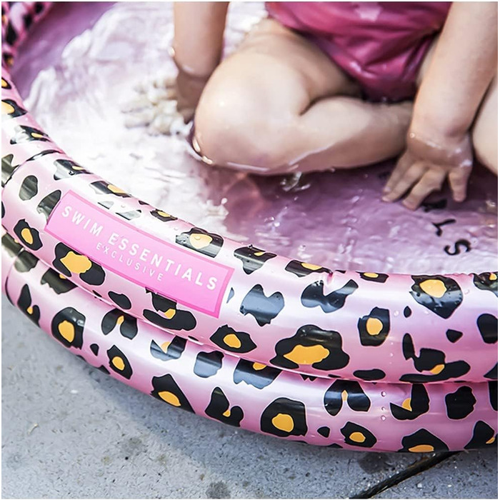 Необхідні речі для плавання. Надувний поплавок для басейну (Дитячий басейн Panther Rose Gold) 19 x 6 x 24 см