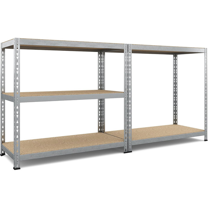 Посилений стелаж TKT, стелаж для файлів, модульний стелаж, 180x92x46 см, 175 кг