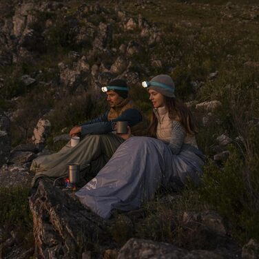 Міні-спальний мішок Naturehike Ultralight, малий, 680/760 г, 3 сезони, 190x75/205x85 см, для піших прогулянок, походів, кемпінгу при температурі приблизно 15C, синій-XL