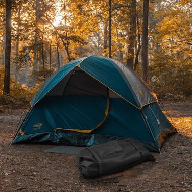 Сумка для заміни намету Xxerciz для кемпінгового намету Coleman Sundome, складна нейлонова сумка для перенесення намету, сумка для зберігання з регульованим плечовим ременем та сумка для подорожей на природі, кемпінгу, походів, риболовлі