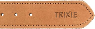 Нашийник Trixie Рустик шкіряний, розмір LXL обхват шиї 5766 см/30 мм, коричневий - шкіряний нашийник класичного дизайну для великих та дуже великих собак, для комфортного вигулу, 19017 коричневий L-XL 55-65 см/40 мм