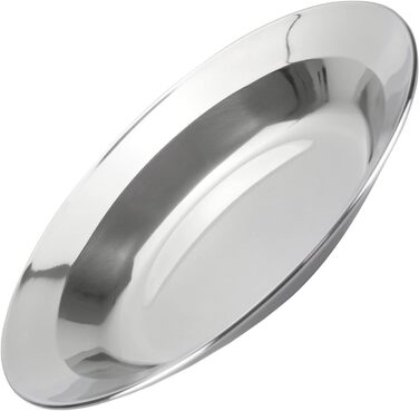 Набір посуду з нержавіючої сталі для кемпінгу тарілка, чашка та столові прибори міцний та багаторазовий для відпочинку на природі, трекінгу та фестивалів