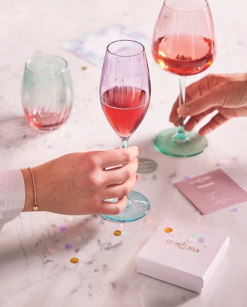 Набір келихів CD'A Swirly Spring, 4х470 мл (7224465)