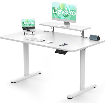 Стіл електричний з регулюванням висоти 12060 см з кріпленням для монітора, Стіл електричний з регулюванням висоти з пам'яттю на 2