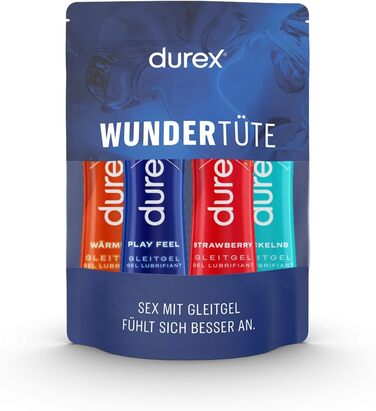 Набір гель-лубрикантів Durex Play, 4 × 50 мл, на водній основі