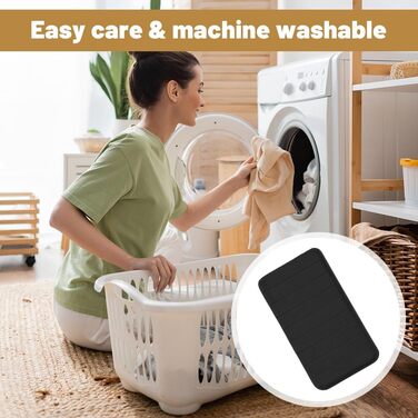 Комплект килимків для ванної кімнати, 3 предмети, чорний, килимок для ванної, що прається, нековзний килимок для ванної, матеріал з м&39якого коралового флісу, килимки для ванної, що швидко сохнуть, килимок для туалету, який можна прати в пральній машині