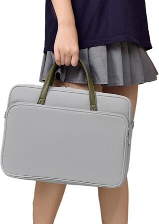 Чохол для ноутбука CYILPR з плечовим ременем для ноутбуків діагоналлю 40,6 см (16 дюймів), містка ділова сумка для подорожей та по