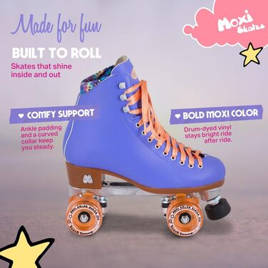 Роликові ковзани Moxi - Beach Bunny - Модні жіночі роликові ковзани Вічнозелений захід сонця Розмір 4