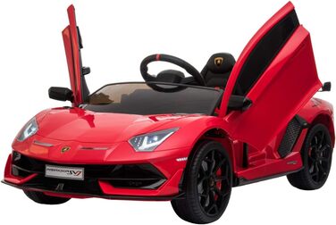Дитячий автомобіль - електромобіль Lamborghini Aventador SVJ - ліцензійний - 12V7AH, 2 двигуни - 2.4Ghz пульт дистанційного керува