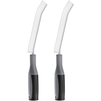 Кутова щітка MR.SIGA з ручкою, щітка для чищення щілин для дому, кутова щітка з жорсткою щетиною для чищення швів на кухні, у ванн