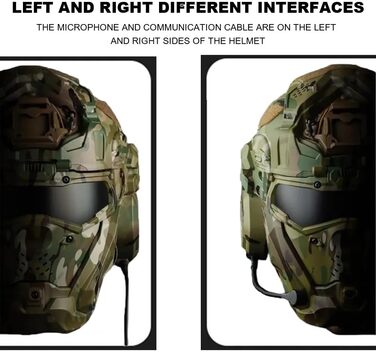 Тактичний штурмовий шолом II з маскою, гарнітурою, вентилятором із захистом від запотівання, військовий мисливський страйкбольний шолом, захисне спорядження для пейнтболу CS, сірий