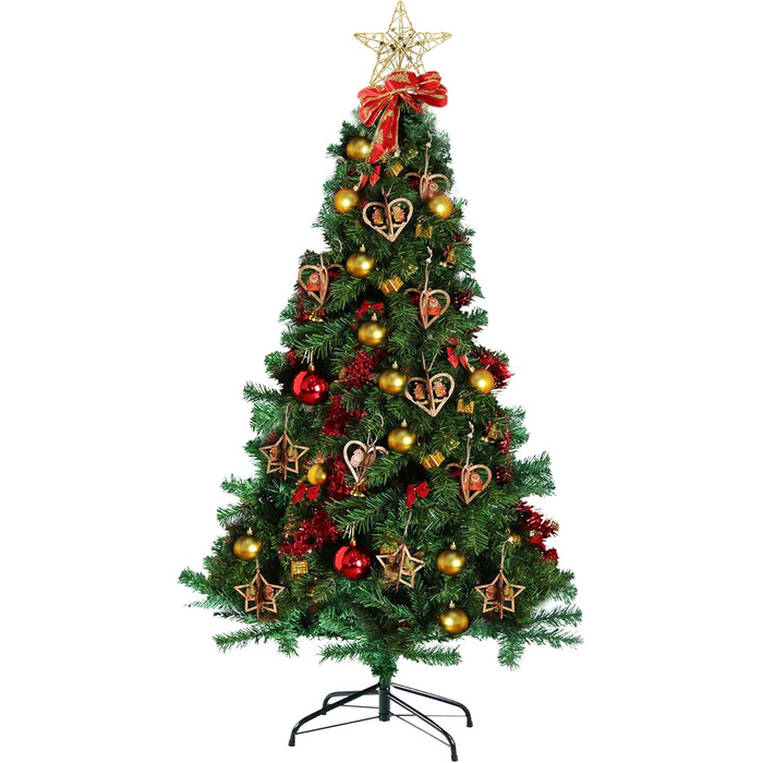 Штучна ялинка з металевою підставкою 150 см Homewit