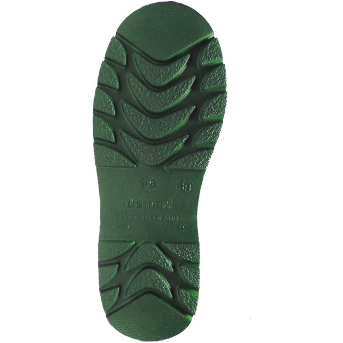 Легкі гумові чоботи з підкладкою з EVA Laura Black 40 EU Green