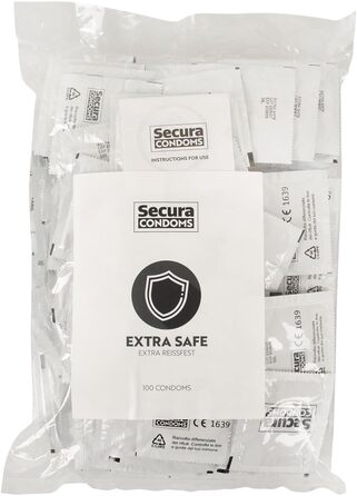 Презервативи Secura Extra Safe, 100 шт