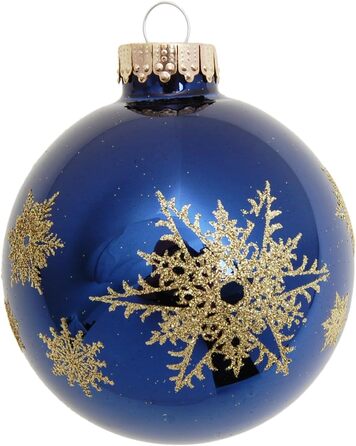 Різдвяні скляні ялинкові прикраси 16 шт Krebs Glas Lauscha