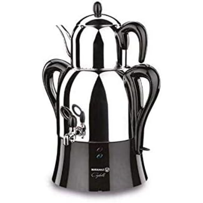 Коркмаз А341-04 Кайколік Самовар електричний, чорний