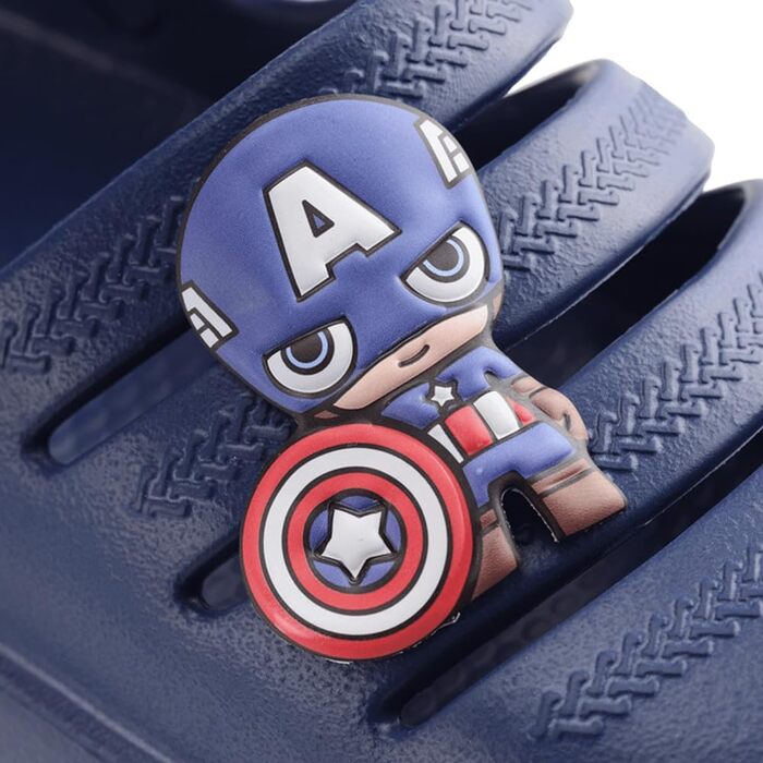 Дитячі сабо Havaianas Unisex Kinder Marvel, 12/13, темно-сині