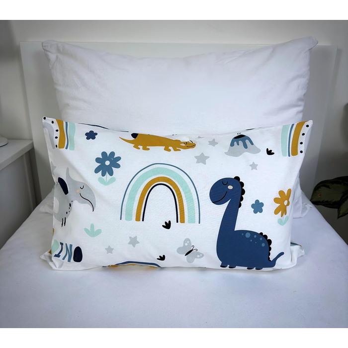 Дитяча постільна білизна Theonoi постільна білизна для малюків дитяче ліжечко в комплекті підковдра 100x135 та наволочка 40x60 з б