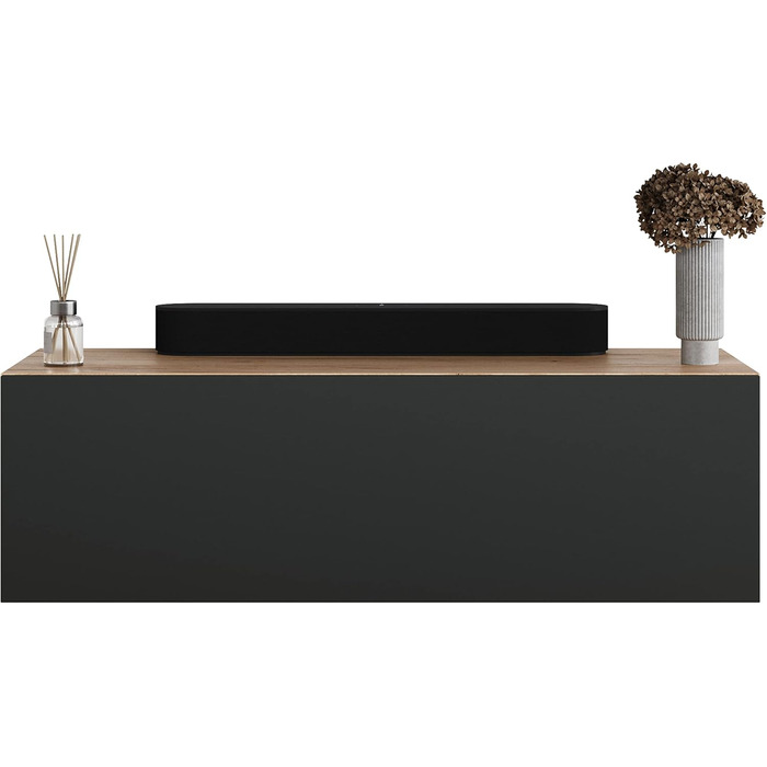 Меблі для передпокою Шафа для одягу Підвісна шафа для одягу 2 шт. 100 см золотий дуб - антрацит/золотий дуб, компактна шафа для од