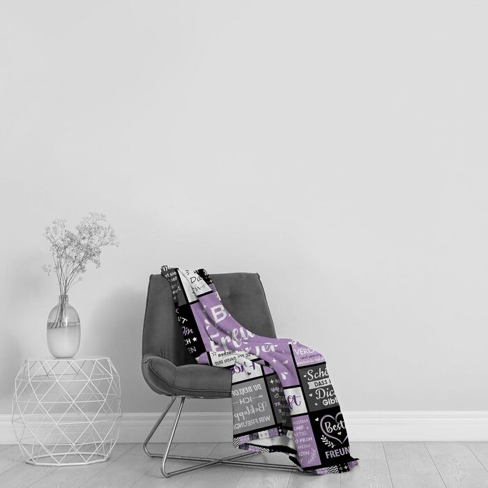 Подарунки для найкращого друга, подарунок для найкращого друга, подарунок на день народження найкращого друга, подарунок на день народження найкращого друга, подарунки для жінок, подарункова ковдра для подруг 150130 см найкращий друг 150130 см