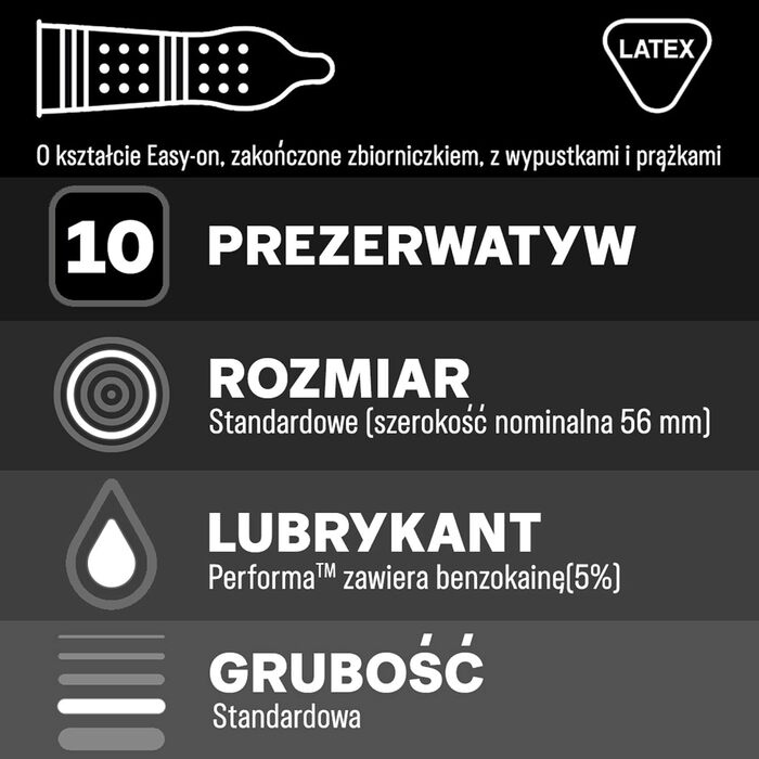 Презервативи Durex Mutual Pleasure, 10 шт