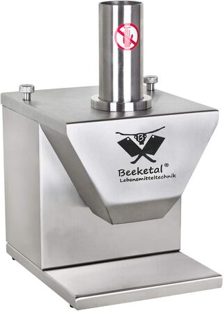 Професійний різак Beeketal 'CSB-3E Professional Gastro Currywurst електричний з регулюванням товщини різання від 5-30 мм, корпус ковбасної нарізки та ніж з нержавіючої сталі, двигун 135 Вт (не обслуговується)