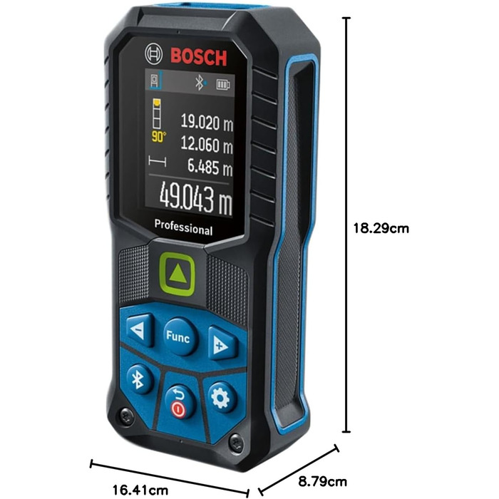 Лазерний далекомір Bosch Professional GLM 50-27 CG акумулятор 3.7В
