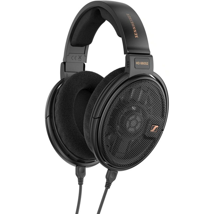 Дротові аудіофільські стереонавушники Sennheiser HD 660S2 з потужним саббасом і конденсаторним мікрофоном RØDE NT1 5-го покоління