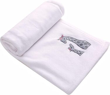 Комплект постільної білизни Jupeollon для дівчаток, жираф, квітковий візерунок, дитяча, дитяче ліжечко, 4-спальне простирадло, ліж