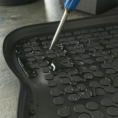 Ароматизований піддон для взуття 40 x 72 см Килимок для взуття Поличка для взуття Підставка для взуття Піддон для взуття, під дощ, осінь, зима Термопластик Протиковзкий Піддон для взуття Гнучкий 40 x 72 см Чорний