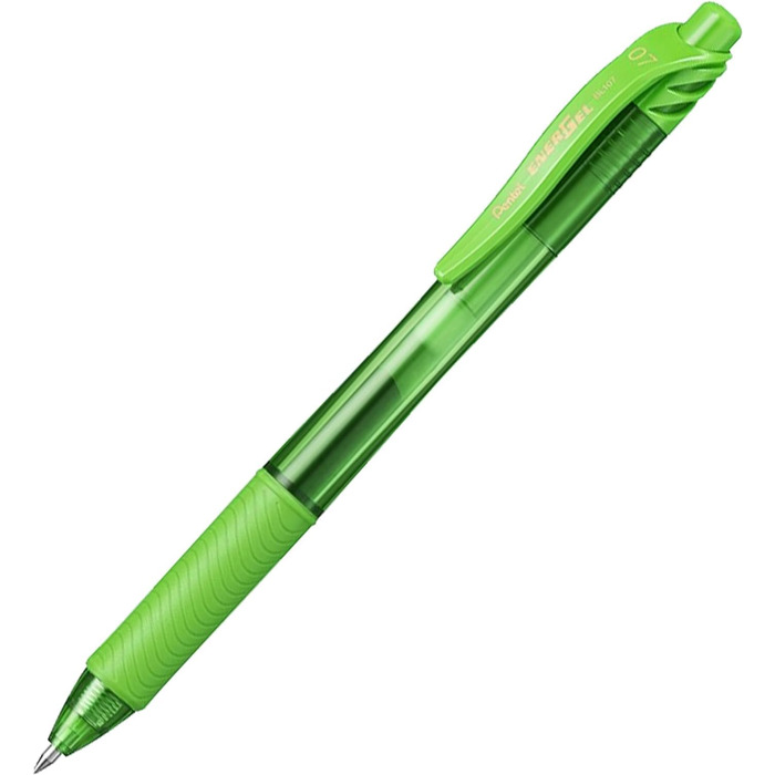 Ручка Pentel Energel X BL107 Gel Rollerball, висувна, наконечник 0,7 мм, пакет молюсків (12 шт. , незамінна) Essential 12 шт.