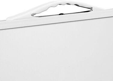 Складаний кемпінговий стіл CASARIA 80 x 60 см, невелика алюмінієва ручка для перенесення, 3,4 кг, легкий, стабільний садовий стіл, приставний столик, складний кемпінговий аксесуар