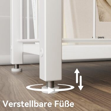 Вузькі приставні столики, столики для дивана з полицею для журналів, компактний дизайн для невеликих кімнат, вітальні, спальні або офісу, 18 x 43 x 60 см, білий