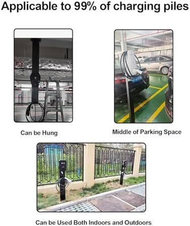 CZYGPHY EV Charging Port Base, Outdoor EV Charging Stand, Weatherproof Charging Station Base, Floor Mount All Weather Electric Vehicle Stack, Stainless Steel (White), CZYGPHY EV Charging Port Base, Outdoor EV Charging Stand, Weatherproof Charging Station 