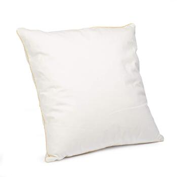 Пухова подушка H&F Home Textiles 40x40 см Наповнювач подушки 300 г 100 пір&39я Подушка із сертифікатом Oeko-Tex Чохол 100 бавовна