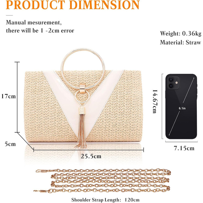 Жовта плетена сумка-клатч з бахромою для вечірок та весіль. Елегантна жіноча сумочка на ланцюжку, невелика вечірня сумочка, розкішна сумочка через плече.