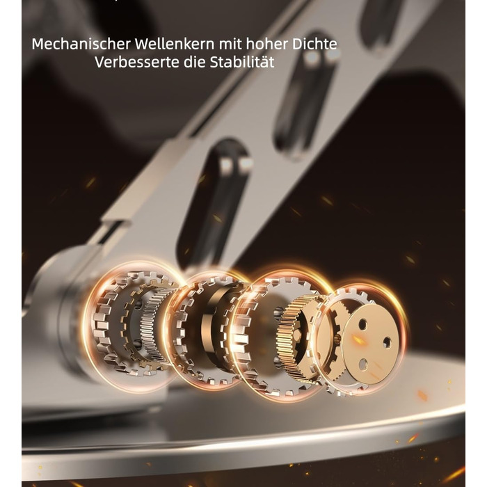 Підставка для ноутбука з регульованою висотою та поворотною базою на 360, компактна підставка-тримач для ноутбуків, сумісна з MacBook Air, Pro та ноутбуками 10-17,3 дюймів