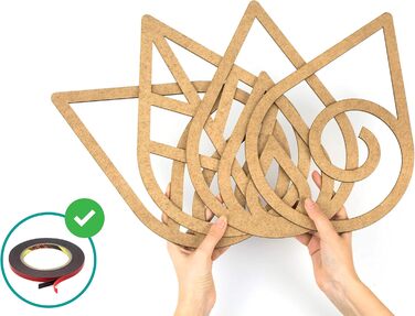 Елементи оздоблення сучасні з дерева. Мандала бохо вінтаж стіна езотеричні подарунки оздоблення стін вітальня дерево ретро духовне