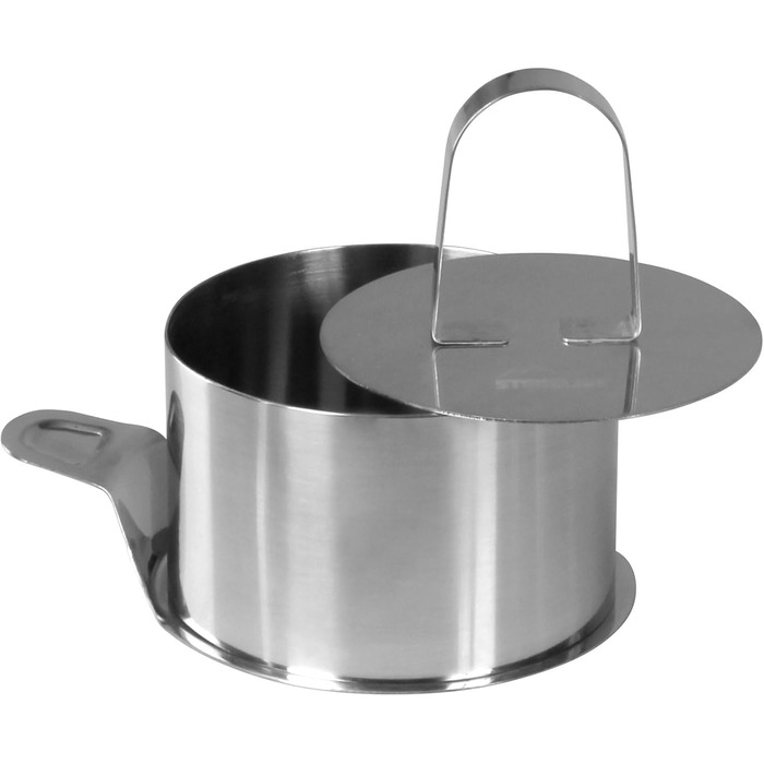 Десертні кільця та обідні кільця STONELINE 8 см, набір кілець малий, 8 шт. , нержавіюча сталь, 6 кілець, 1 підйомник, 1 марка, фуд