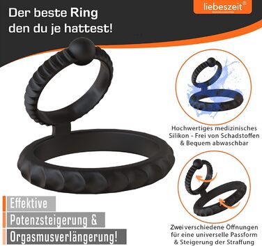 НОВИНКА 2024 - Інноваційна секс-іграшка Penis Ring Penisring Stretchable Silicone - Cock Testicle Ring Екстремальне підвищення потенції Допомога в ерекції Секс-іграшка Кільця пеніса для чоловіків