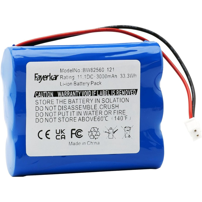 Замінний акумулятор для динаміка Altec Lansing INR18650-3S, 3000 мАг, 11,1 В, літій-іонний