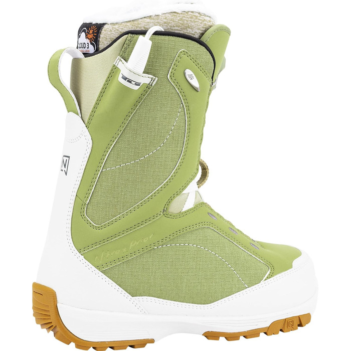 Сноубордні черевики Nitro Damen Monarch TLS, 24 дюйми, з можливістю вибору кольору Christy Prior.