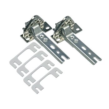 Комплект петель для холодильника LUTH Premium Profi (2 шт.) 00268698 / 268698, сумісний з Bosch, Siemens, Constructa, Neff, Balay