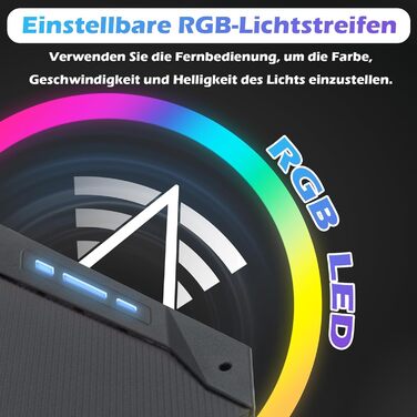 Ігровий стіл зі світлодіодним підсвічуванням 140 x 60 см, ігровий комп&39ютерний стіл з вуглецевого волокна, ігровий офісний стіл з підставкою для чашок та гачком для навушників для захопливого ігрового досвіду, чорний 140x60 см, зі світлодіодним підсвічу
