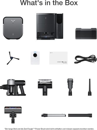 Робот-пилосос ECOVACS DEEBOT X2 Combo з функцією миття підлоги 8700 Па з ручним пилососом, подвійне автоматичне спорожнення, систе