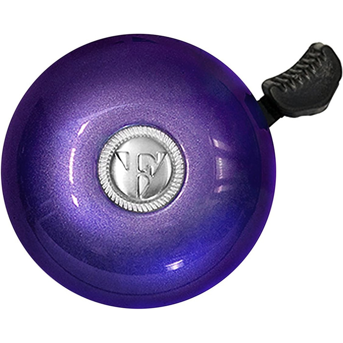 Велосипедний дзвінок Firmstrong Classic Beach Cruiser Bell, фіолетовий, класичний рінгер
