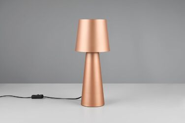 Настільна лампа Trio Leuchten Nubian 562900165, метал, колір Coffee (без лампи E27)