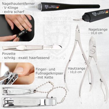 Набір для манікюру Drei Schwerter (11 шт.)