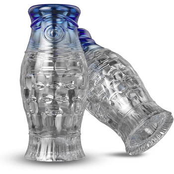 Іграшка для мастурбації для чоловіків, реалістичний мастурбатор з 3D-пристроєм для тренування вагіни, клітора, аналу та пеніса, еротична секс-іграшка для чоловіків, прозора